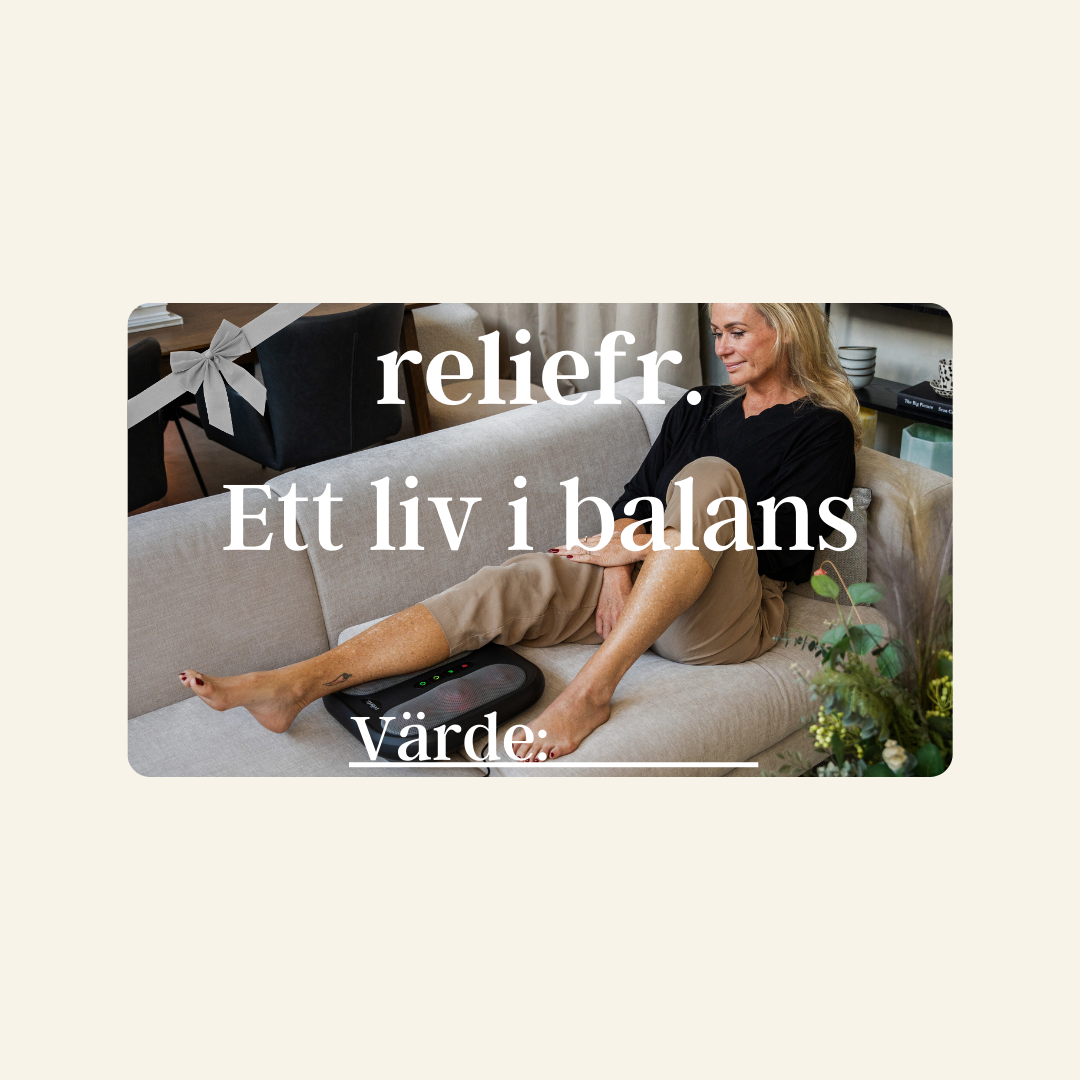 Reliefr. Presentkort